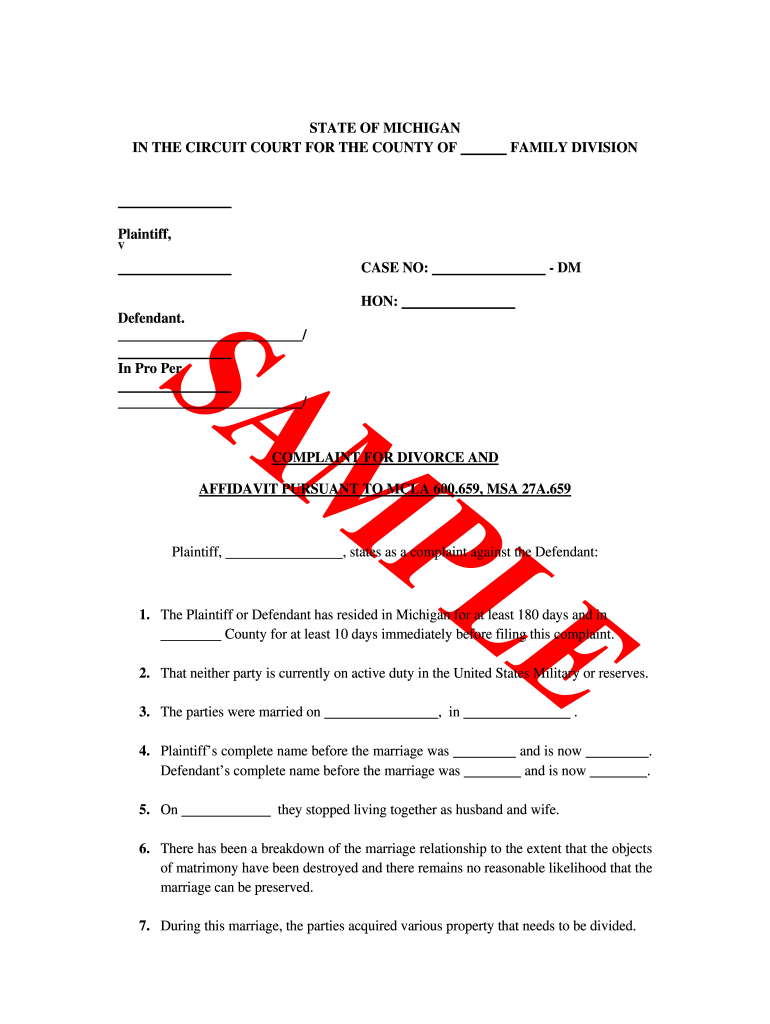 What is a Divorce Decree  Form