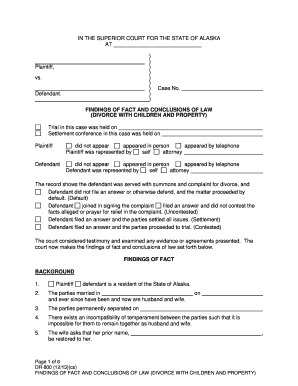 Case Type LAR Courts Alaska  Form