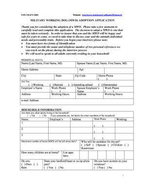 Uswardogsorg Form