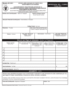 Sc 2911 Form