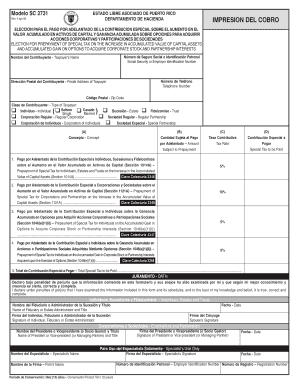 Modelo Sc 2731 Form