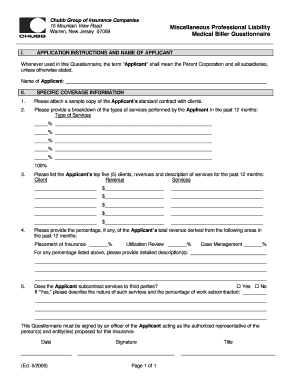 Minet Claim Form