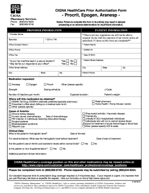 Cigna Form