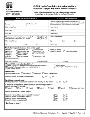 Cigna Promptpa  Form