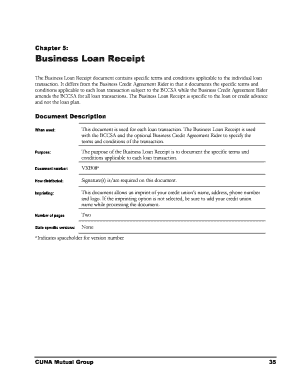 Loan Receipt Download  Form