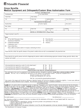 Manulife Claim Form PDF