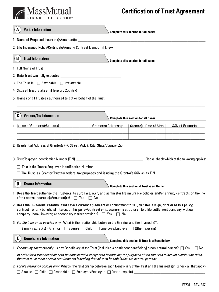 Get and Sign F6734 2007-2022 Form