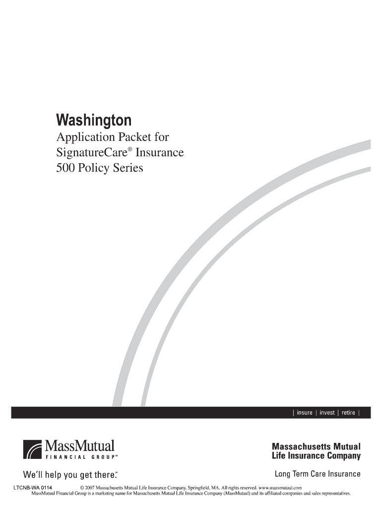 Washington  MassMutual  Form