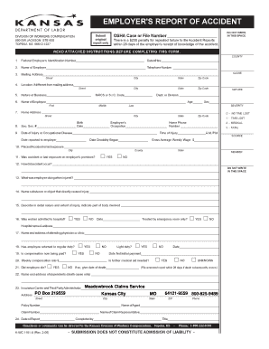 Accident Report  Form