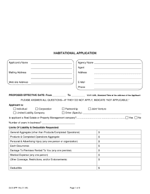 Fillable Gls App 16s 11 15  Form