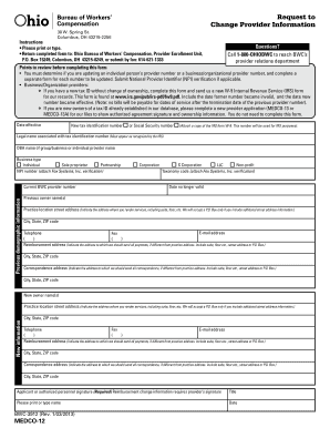  Medco Change of Ownership Form 2013