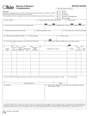 Compensation Invoice  Form