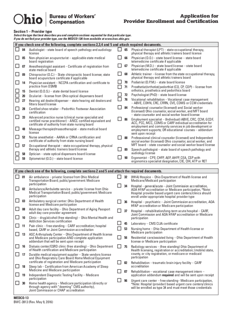 Medco 13  Form