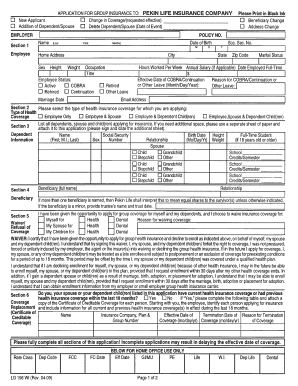 N Secrion 3 Pekin Insurance  Form