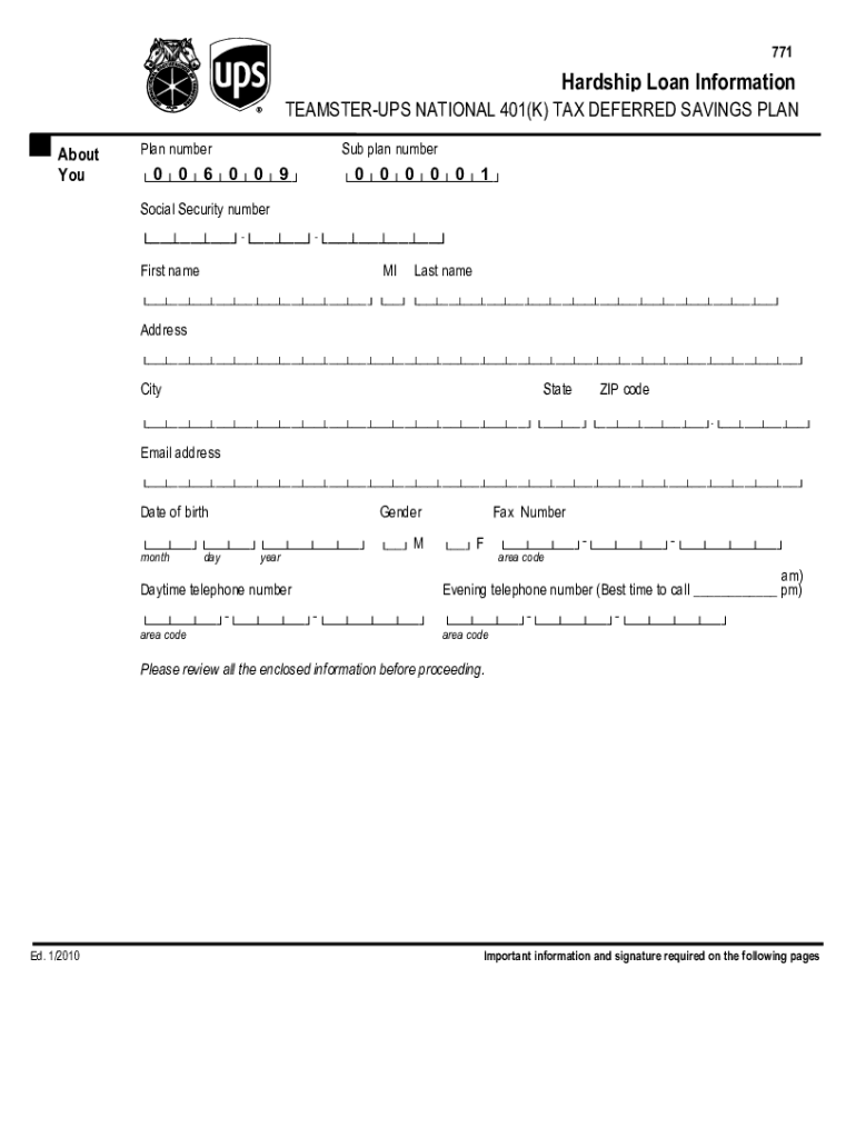  Prudential 401k Loan 2010-2024