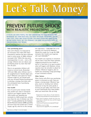 PREVENT FUTURE SHOCK Prudential  Form