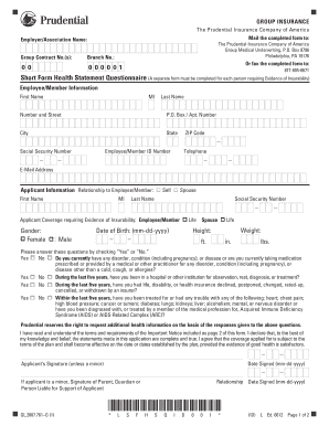 106416 Sht EOI Gen Life RF  Form