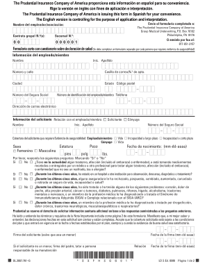 106415Sht EOIGen DLrF Prudential  Form