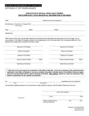 Nrs 111 365 Form