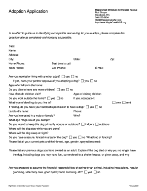 Roz Maple Creek Form