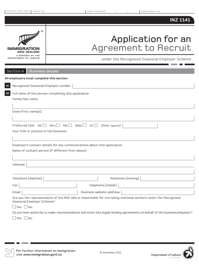 Atr Inz 1141 Form