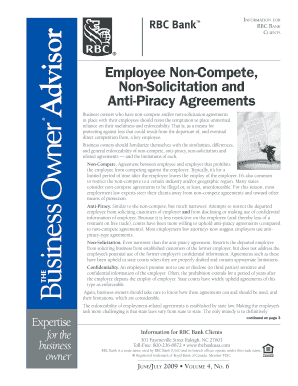 Non Piracy Agreement  Form