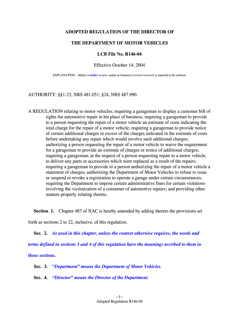 R146 04a DOC Leg State Nv  Form