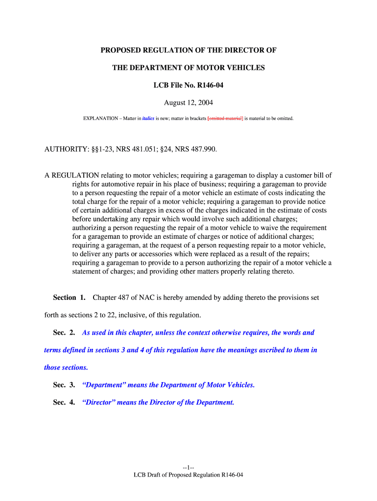 R146 04p DOC Leg State Nv  Form