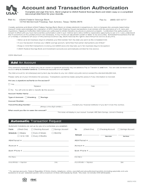 Usaa Pone Form