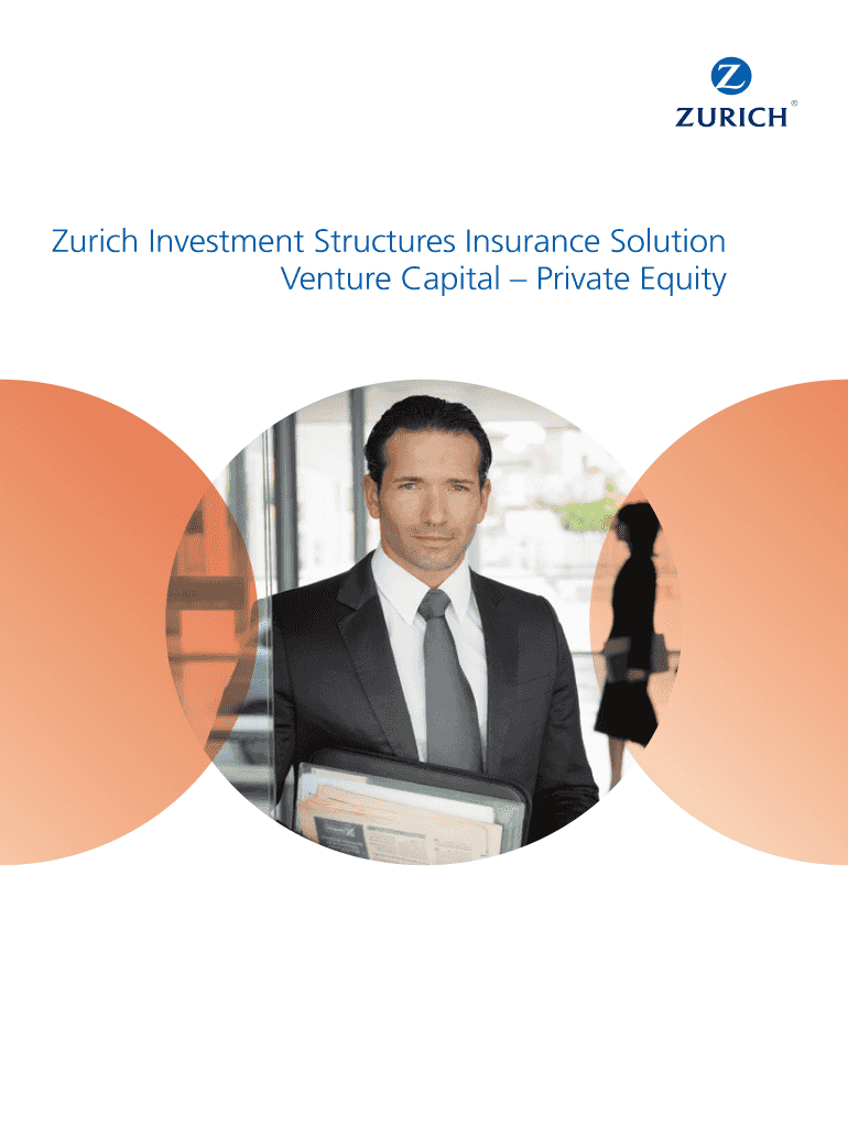 Zurich Investment Structures Insurance Solution Venture Capital Form