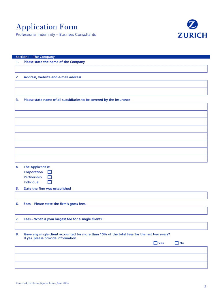 BusinessManagement Consultants  Form