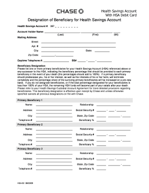 Chase Add Beneficiary Online  Form