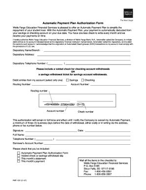 Payment Authorization Form