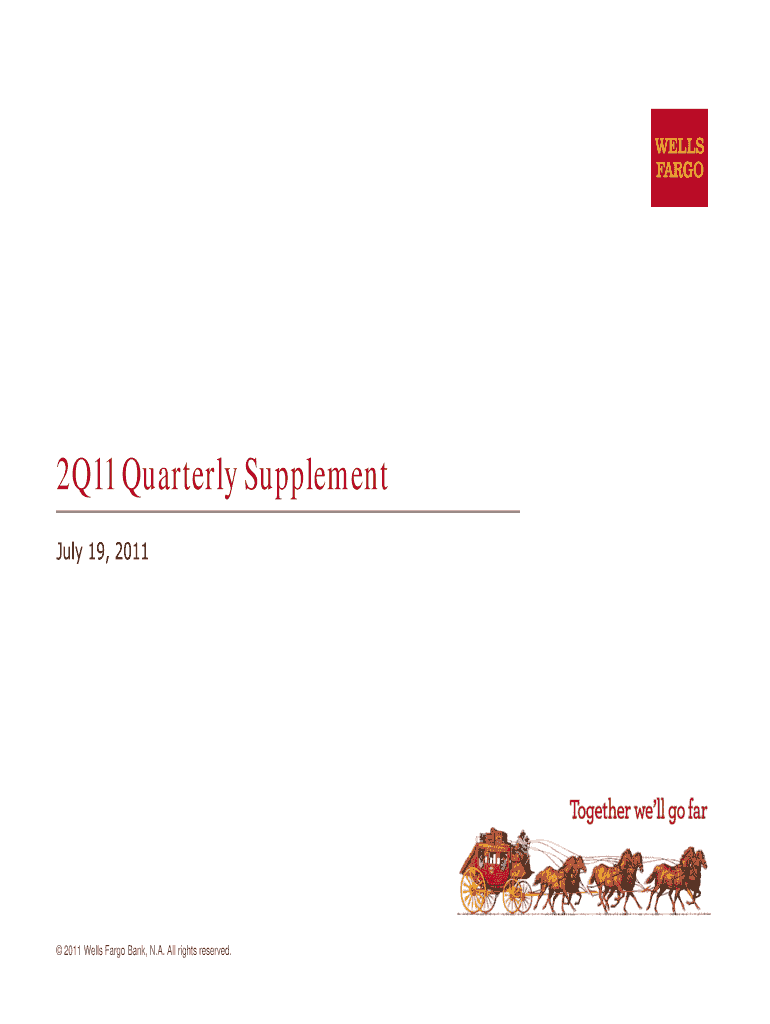 2Q11 Quarterly Supplement  Form