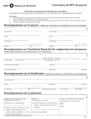 Bmo Pad Agreement  Form