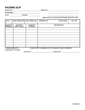 solid offentlig Før Packing Slip Generator Form - Fill Out and Sign Printable PDF Template |  signNow