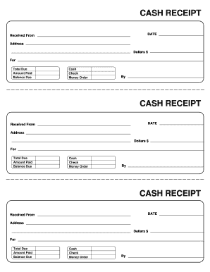 receipt form fill out and sign printable pdf template signnow