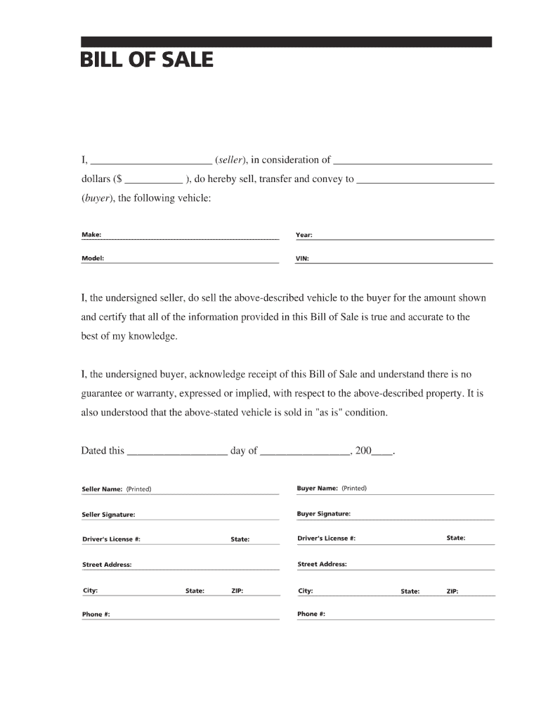 Dealership Bill Of Sale Template from www.signnow.com