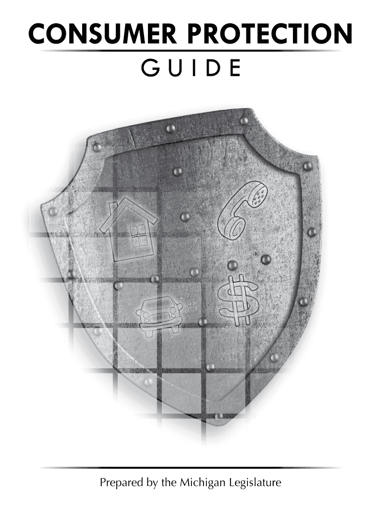 Consumer Protection Michigan Legislature State of Michigan Legislature Mi  Form