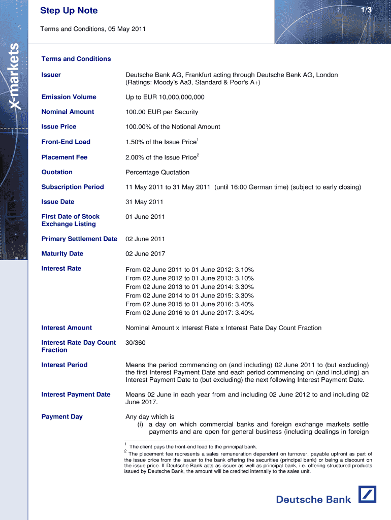 Stuttgart Stock Exchange Listing Application Form