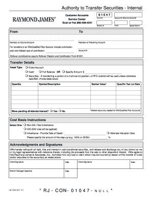 Raymond James Forms