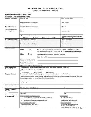 Schools First Direct Deposit Form