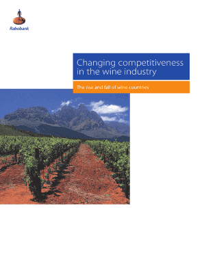 Rabobank Changing Competitiveness in the Wine Industry Rise and Fall of Countries PDF  Form