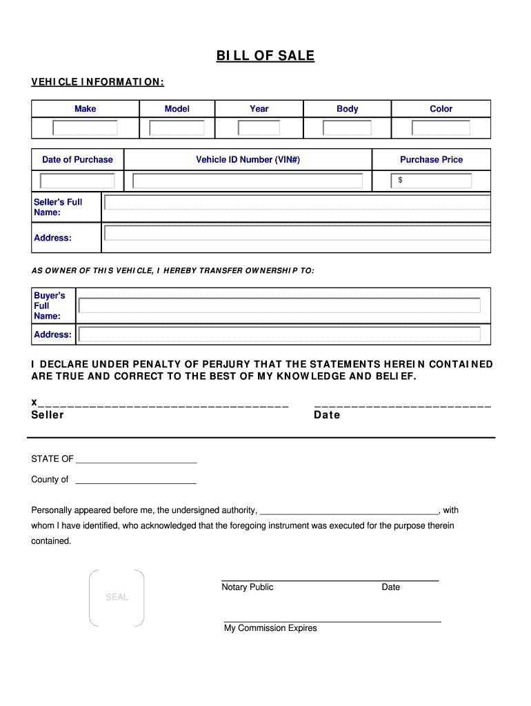 Tennessee RMV Forms