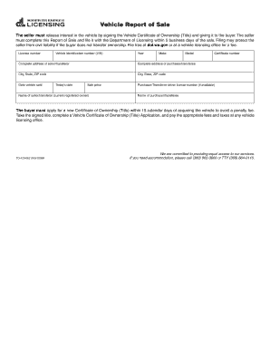  the Seller Must Release Interest in the Vehicle by Signing the Vehicle Certificate of Ownership Title and Giving it to the Buyer 2010