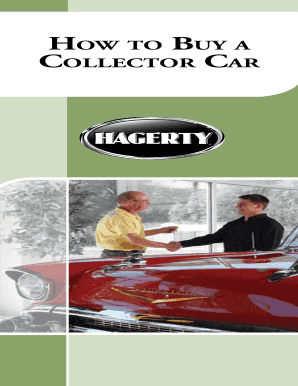 HOW to BUY a COLLECTOR CAR  Form