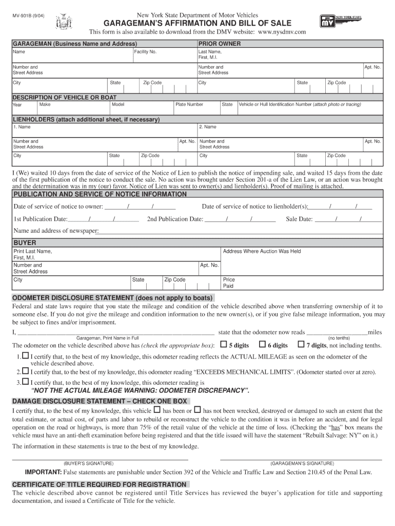  Mv 901b Form 2015