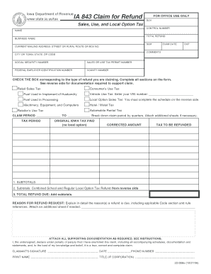 Ia 843 Form