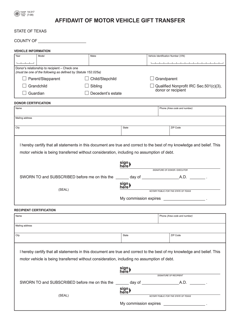  Form 14 317 2009-2024