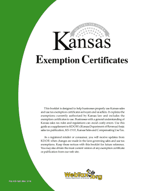  Kansas Publication 1520 2014